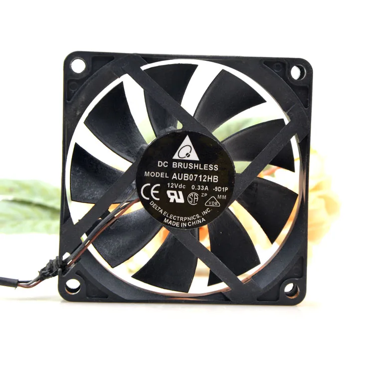 

Delta Electronics AUB0712HB SD1P Server Cooling Fan DC 12V 0.33A 70x70x15mm 3-Wire