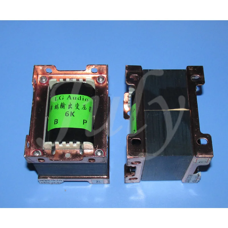 

6K 6W long magnetic circuit low internal resistance single-ended amplifier output transformer, Frequency 60Hz-28Kz -3dB.