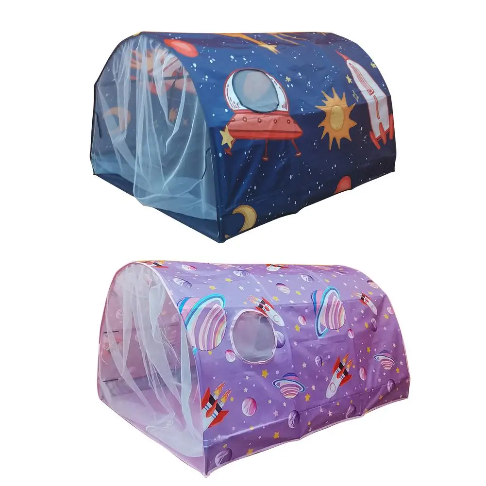 Tentes de jeu Starlight pour enfants, tente de lit double, tente portable pour enfants, jouets pour bébé, nickel é de maison