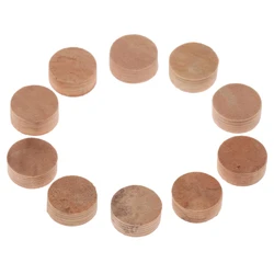 Dropship-10Pcs Water Key Water Key Spit Valve Cork Pad For Trumpet Trombone Repair Accessories Diameter 9Mm Thickness 4Mm