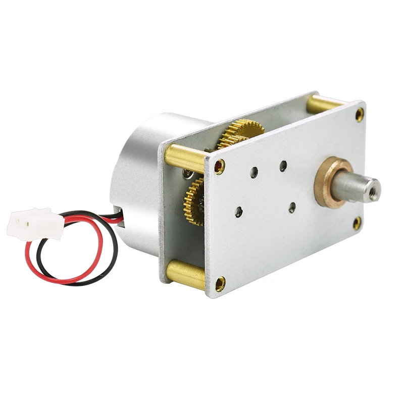 300 Miniature Brushed DC Motorlow Speed Motor Slow Speed Gear Reducer Motor 6V 27/41/110/203RPM Speed Control DC Electric Motor