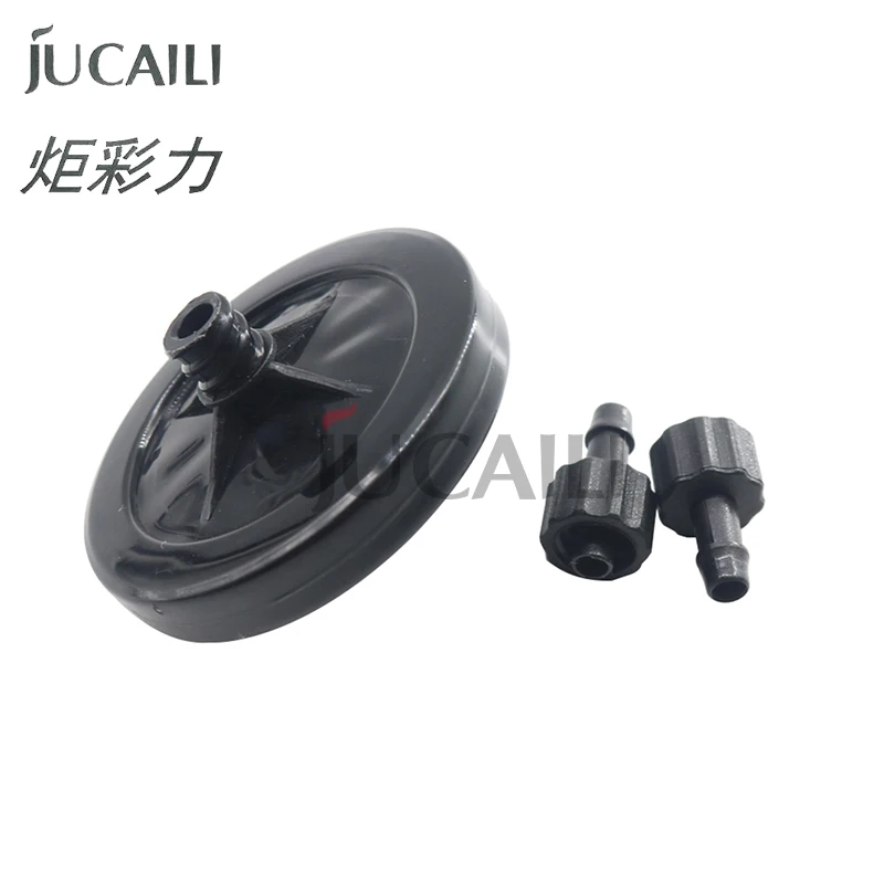 Jucaili UV 잉크젯 프린터, Gongzheng Zhongye Solvent, Spectra Konica Xaar 프린트 헤드 잉크 디스크 필터용 큰 잉크 필터, 45mm, 20PCs