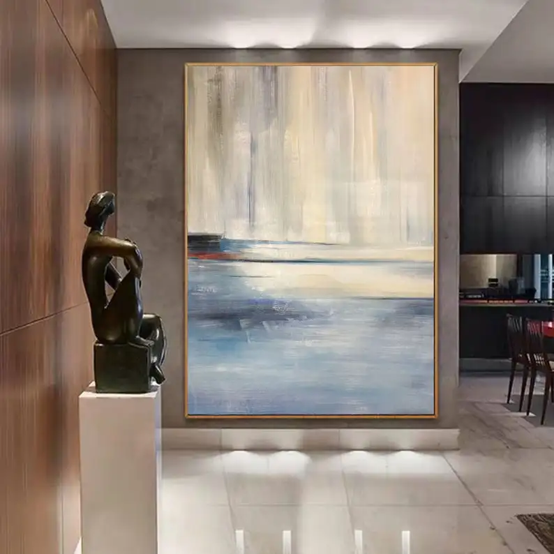 

Пейзаж абстрактная масляная живопись оригинальный большой стены искусства холст искусство Decoracion Hogar модерано украшение для гостиной