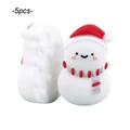 5pcs snowman