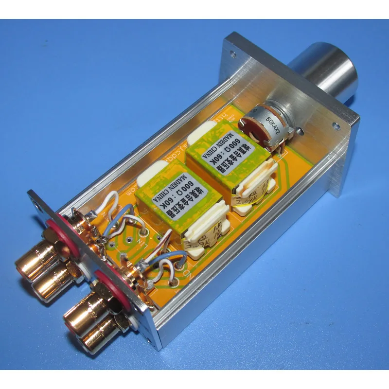 Permalloy 600Ω Frontcontroller met 10x Versterking: De Perfecte Oplossing voor Audiophile Geluidskwaliteit