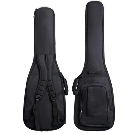 Electric Guitar Bass Bag Case Waterproof Thicken Pearl cotton Wearable Balladry Black 10 mm Backpack Accessories Gig