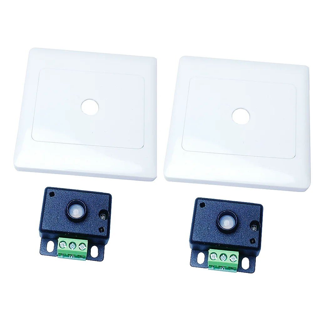 Stair LED Motion Sensor Light Controller DC 12V 24V 36 Channels Step Single Color Strip And 2 Ways Side Running IC Tape Dimmer