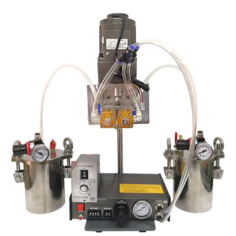 AB glue injection machine motor  rotor glue machine motor magnetic steel tile glue machine Equipped with 2L glue storage tank