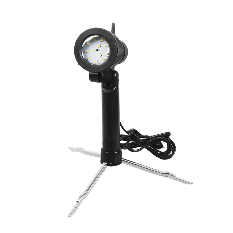 التصوير الدعامة ملحقات ستوديو الصور LED مصباح 2700K/5500K الجدول تبادل لاطلاق النار الأبيض الدافئة ضوء الأضواء للمجوهرات لعبة Fotografia