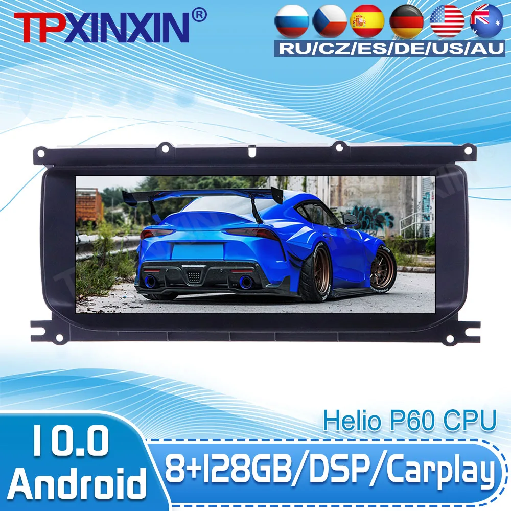 

Android 10.0 8+128GB For Land Rover Range Rover Evoque Car Multimedia Player GPS Navi Auto IPS Radio Head Unit DSP Carplay