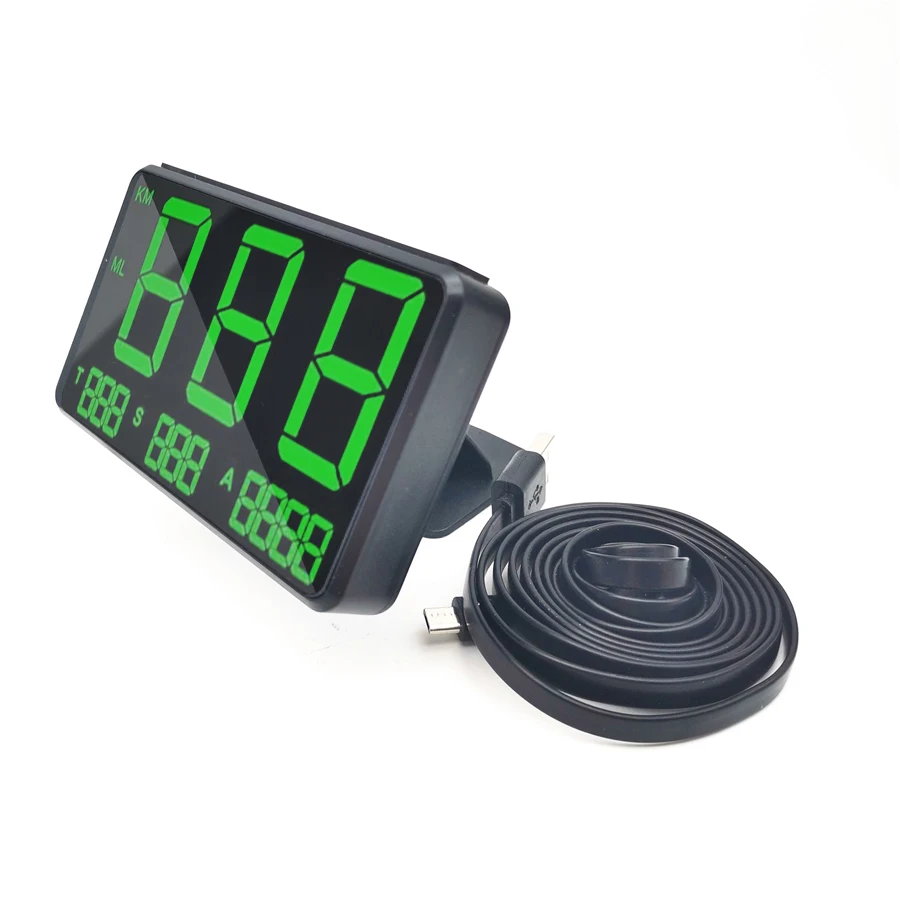 Universal GPS Car HUD Head-up Display Windshield Speed Projector Speedometer Windshield KMH/Mile Water TEMP Voltmeter