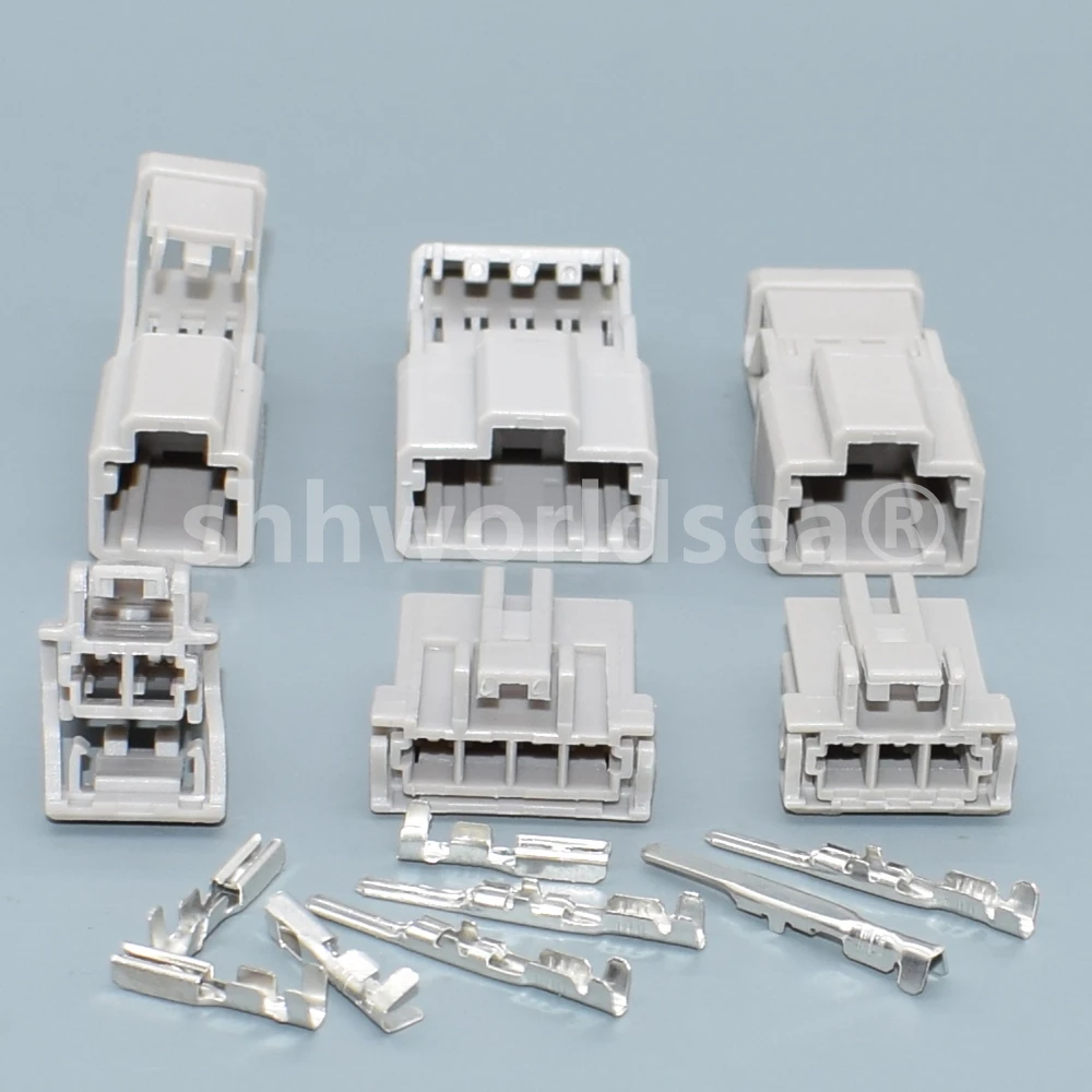 Shhworldsea 2 ، 3,4Pin 6098-0240 6098-0239 ذكر أنثى موصل السيارات للسيارة لنيسان هوندا قفل صندوق السيارة التوصيل #6