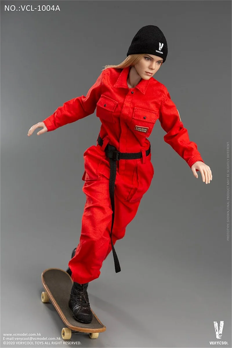 Hot Sales VERYCOOL VCL-1004 1/6th Female Workwear Coverall Suit Model For Usual 12inch Doll Action Accessories