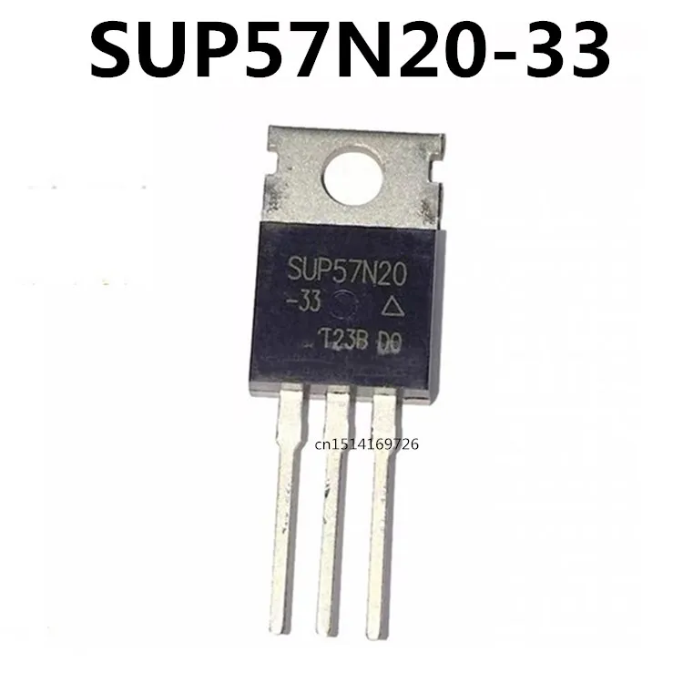 الأصلي 5 قطعة/SUP57N20-33 إلى 220 200V 57A