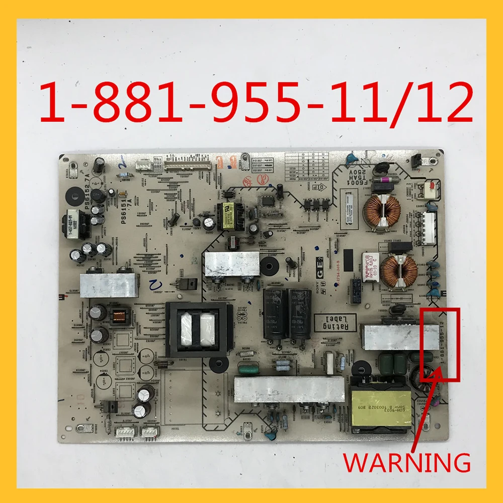 

1-881-955-11 1-881-955-12 Power Supply For KDL-46EX700 KDL-55EX710 TV Plate Power Supply Card Plate Power Support Board