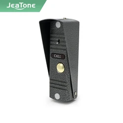 Jeatone Tuya smart WIFI 4-Wired video intercom doorbell 1.0MP high resolution Interphone IP65 Weatherproof,AHDcamera,84201sliver