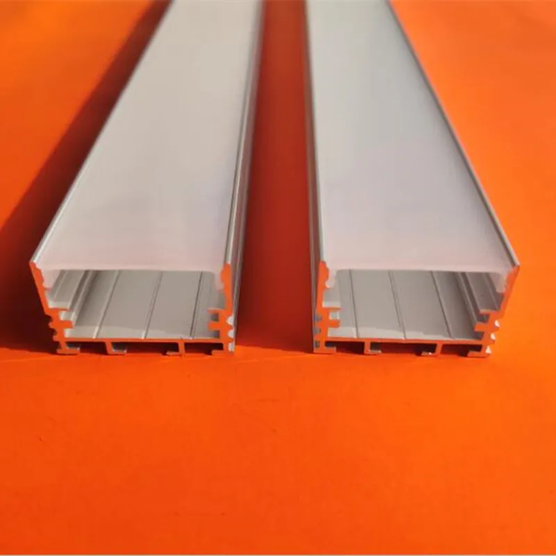 1M/PCS  Linear Lens LED Profile Extruded Aluminium For LED Lighting Strip/Aluminum LED mounting Channel for led linear