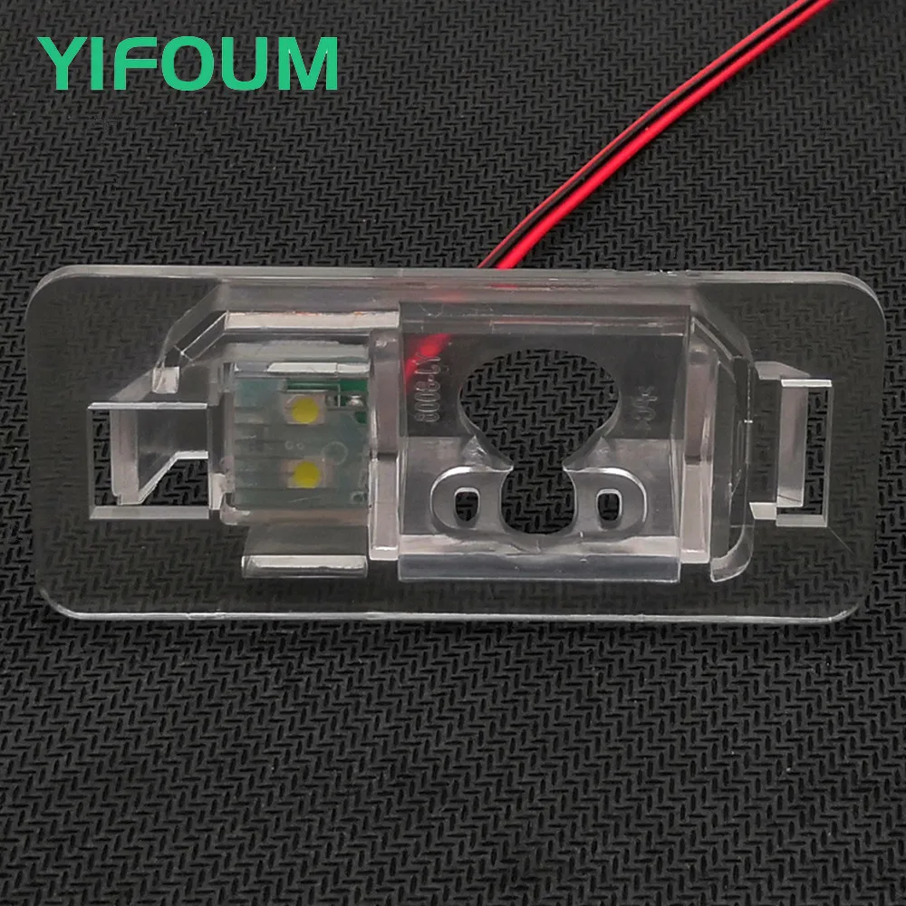 YIFOUM Car Rear View Camera Bracket License Plate Lights Housing For BMW Mini X1 X3 X4 X5 X5M X6 E71 E72 E82 E84 E90 E91 E92 E93