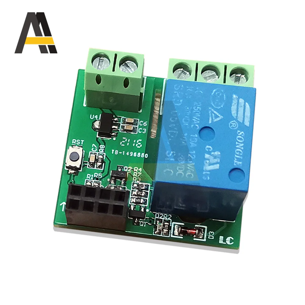 ESP8266 ESP-01/01S 5V DC WiFi Relay Module Double Channel ESP01 ESP-01 Wireless WIFI Module for Things Smart Home Remote Control