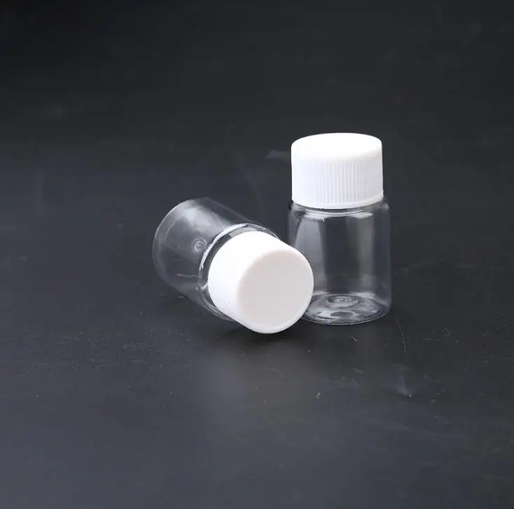 (500pcs/lot) 15ml/15g Transparent PET Bottle,Pill Bottle, Packing Bottle, Plastic Bottle with aluminium foil pad SN2923