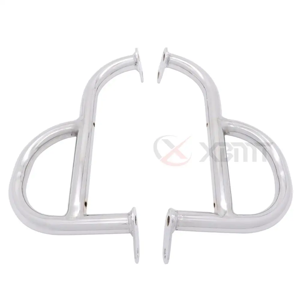 Motorcycle Highway Crash Bars Engine Guard Rail Front Side Protecto For Yamaha Virago 400 535 XV400 XV535 All Years