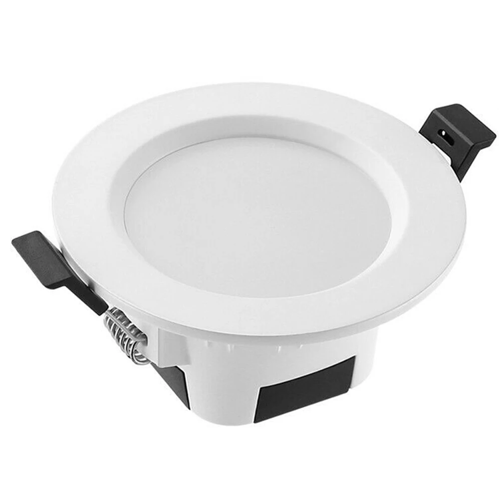 Spot Lumineux Circulaire LED RVB Compatible Bluetooth Intelligent, Lampe de Plafond, Proxy, Éclairage d'Nik, 5W, 9W, 16 Documents, WW, CW