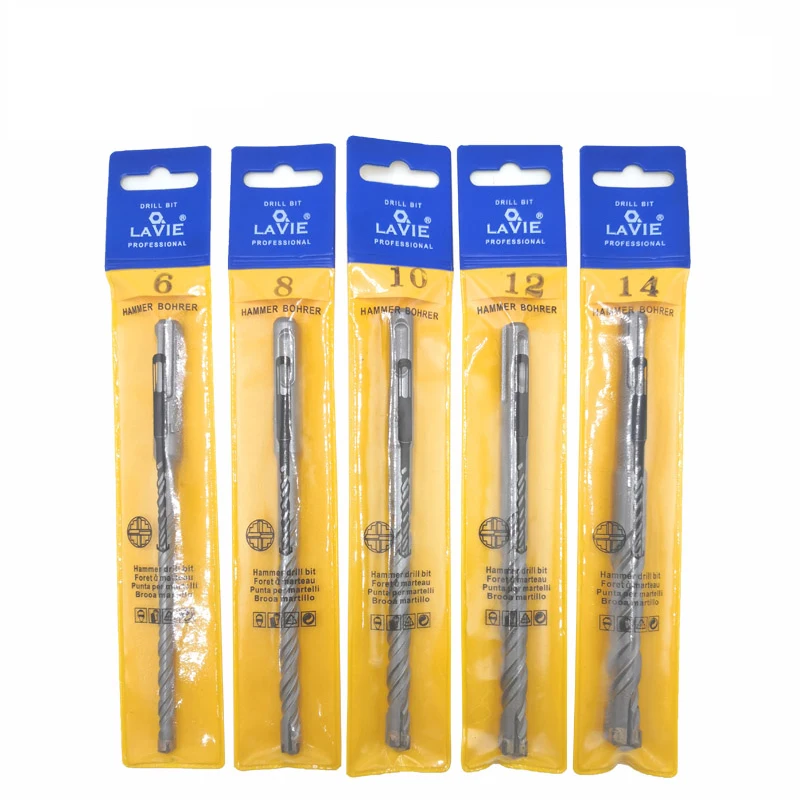 1pc Concrete SDS Plus Drill Bit Cross Tips 4 Cutters 110mm 160mm Wall Brick Block Electric Hammer Masonry Drilling Bits