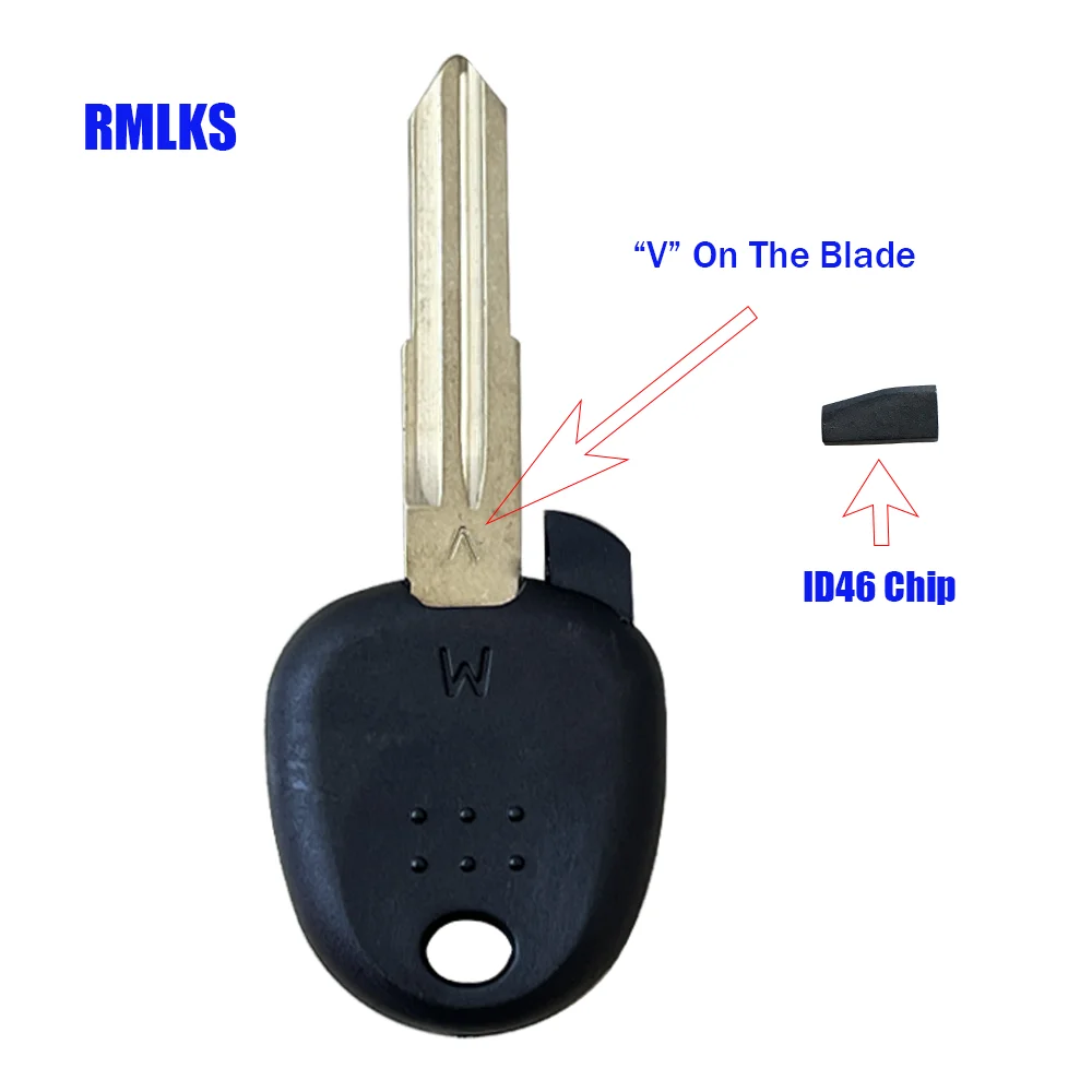 Llave de transpondedor ID46, encendido con chip para HYUNDAI Accent Coupe Santa Fe Elantra Tucson Getz Lavita Tiburo Verna, llave de coche nueva