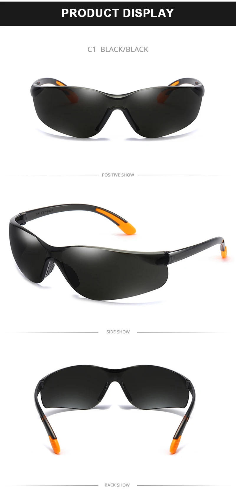 Mode Sport Sonnenbrille Männer Frauen stilvolle Laufen Angeln Wandern Sonnenbrille Vintage Schutzbrille Sonnenbrillen – Detail 8