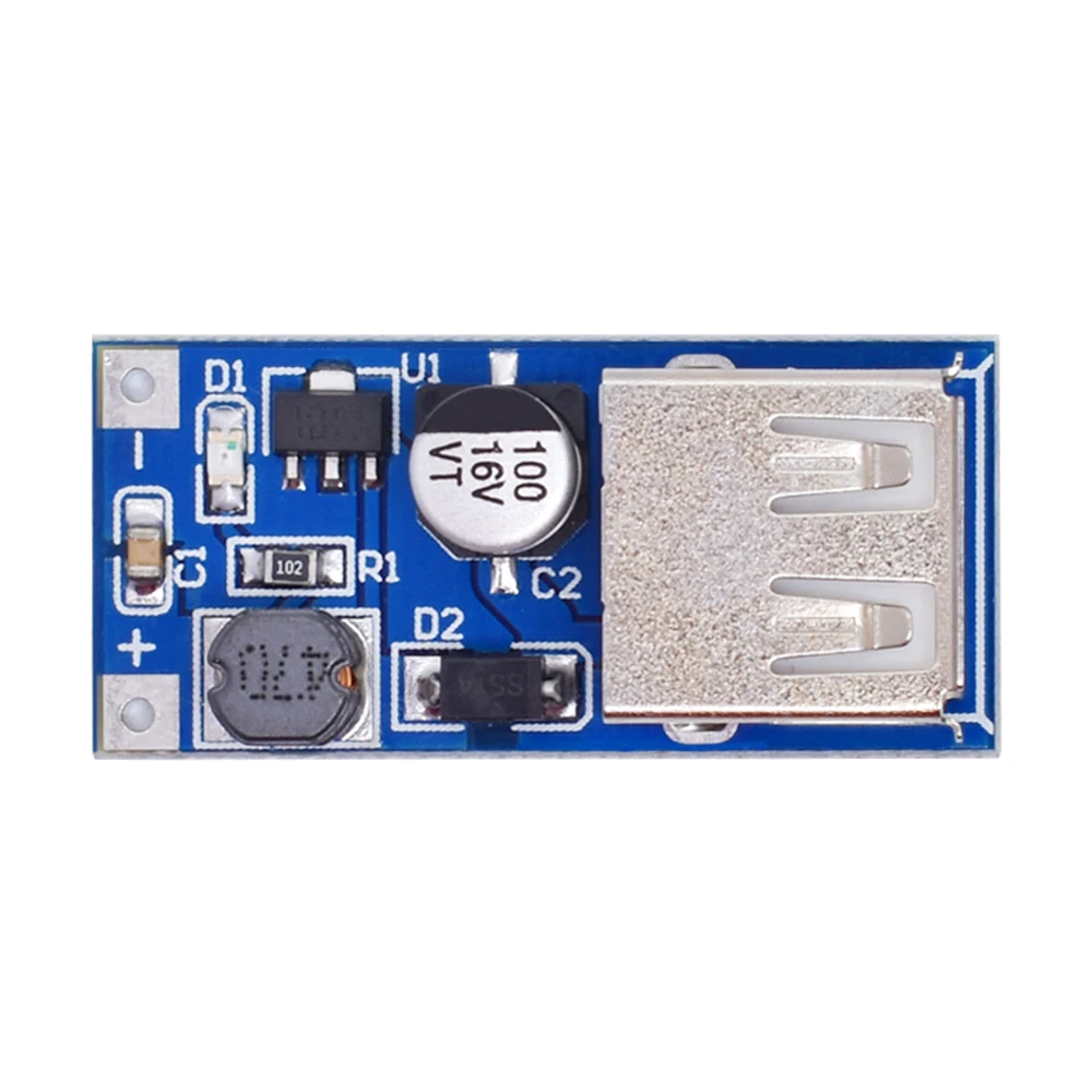 WAVGAT DC-DC USB Output charger step up Power Boost Module 0.9V ~ 5V to 5V 600MA USB Mobile Power Boost Board