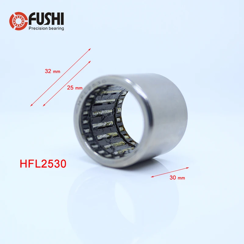 HFL2530 Bearing 25*32*30 mm 5PC Drawn Cup Needle Roller Clutch FCB-25 Needle Bearing