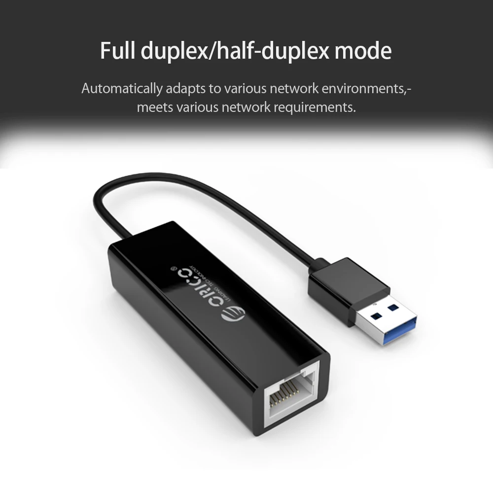 ORICO USB Ethernet Adapter USB to RJ45 External network card for Laptop Xiaomi Mi Nintendo Switch PC Internet USB Lan