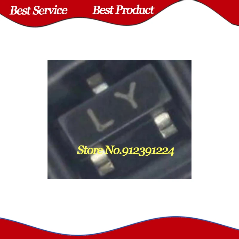 جديد وأصلي SOT23 في الأوراق المالية ، 200 قطعة لكل مجموعة ، 2SC2712-Y ، LY SOT23