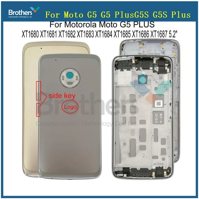 New 5.5" For Motorola Moto G5 G5 Plus G5S G5S Plus XT1802 XT1803 XT1804 XT1805 XT1806 Back Door Housing Battery Door Cover