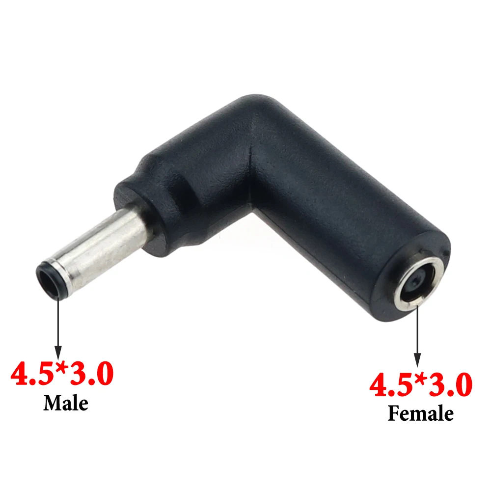 Cltgxdd DC 4.0*1.7 4.5*3.0 4.8*1.7 5.5*2.1 5.5*2.5 Male to 4.5x3.0mm Female Power Plug Jack Converter Laptop Adapter Connector