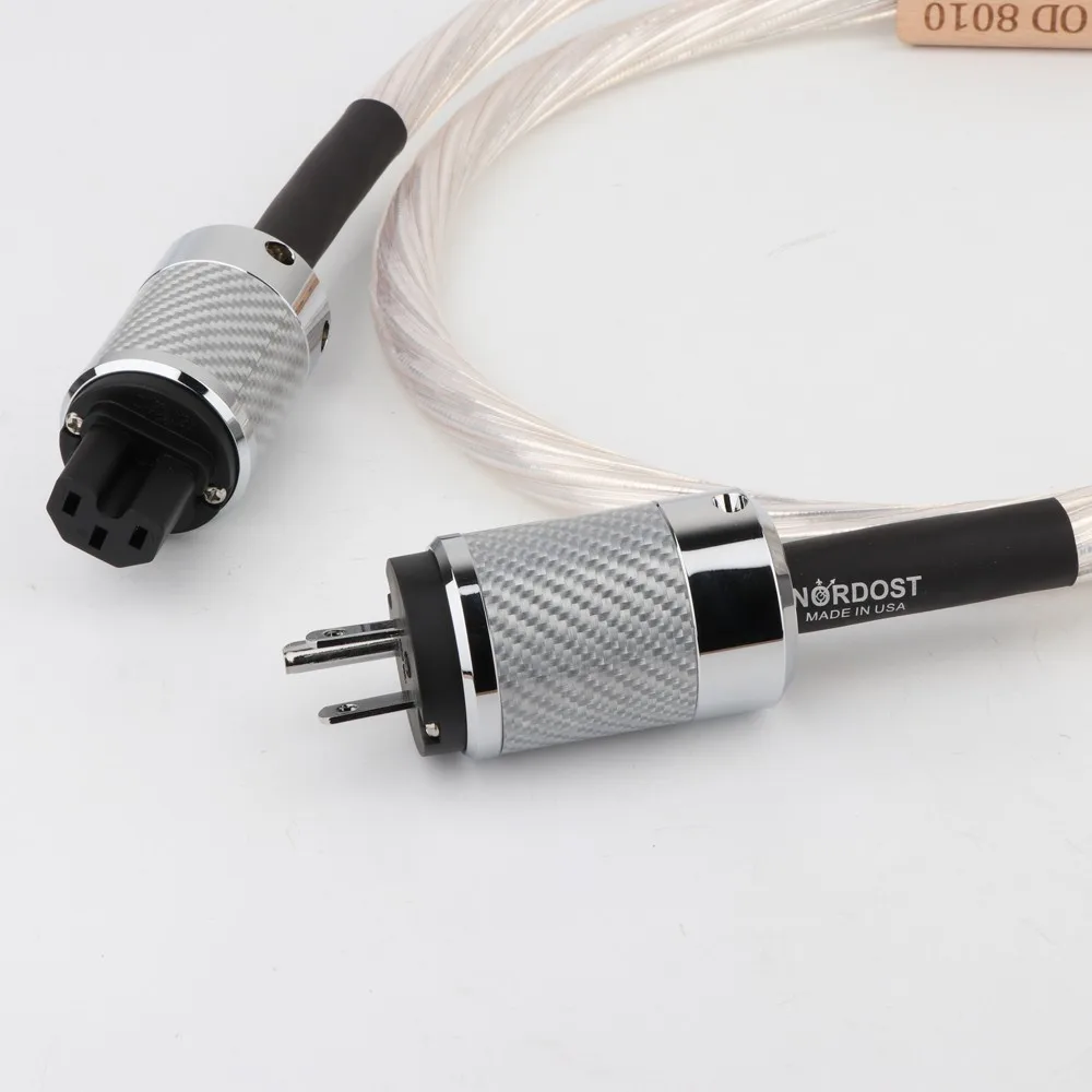 Nordost odin 7N silver plated  Reference Power Cable with Carbon fiber US power plug