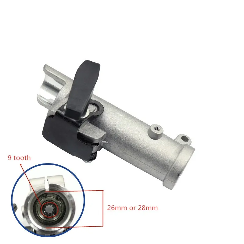 Imagem -04 - Trimmer Extension Splines Quick Connector Multiti-brushcutter Alumínio 7t 9t 26 mm 28 mm