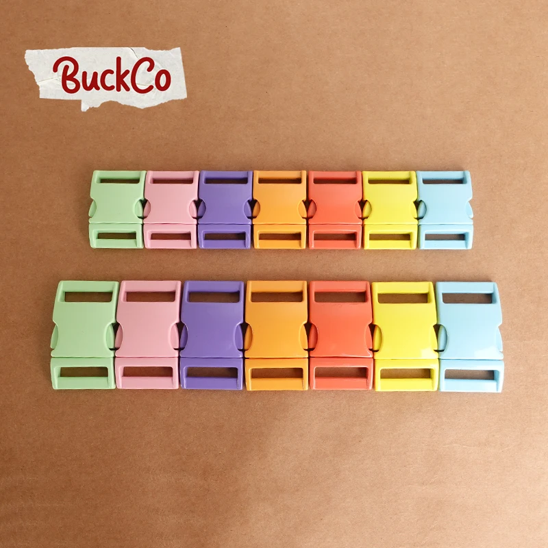 

10pcs/lot spray paint metal clasp quick side release for 20mm 25mm webbing diy garment bag dog collar accessory buckle 7 colours