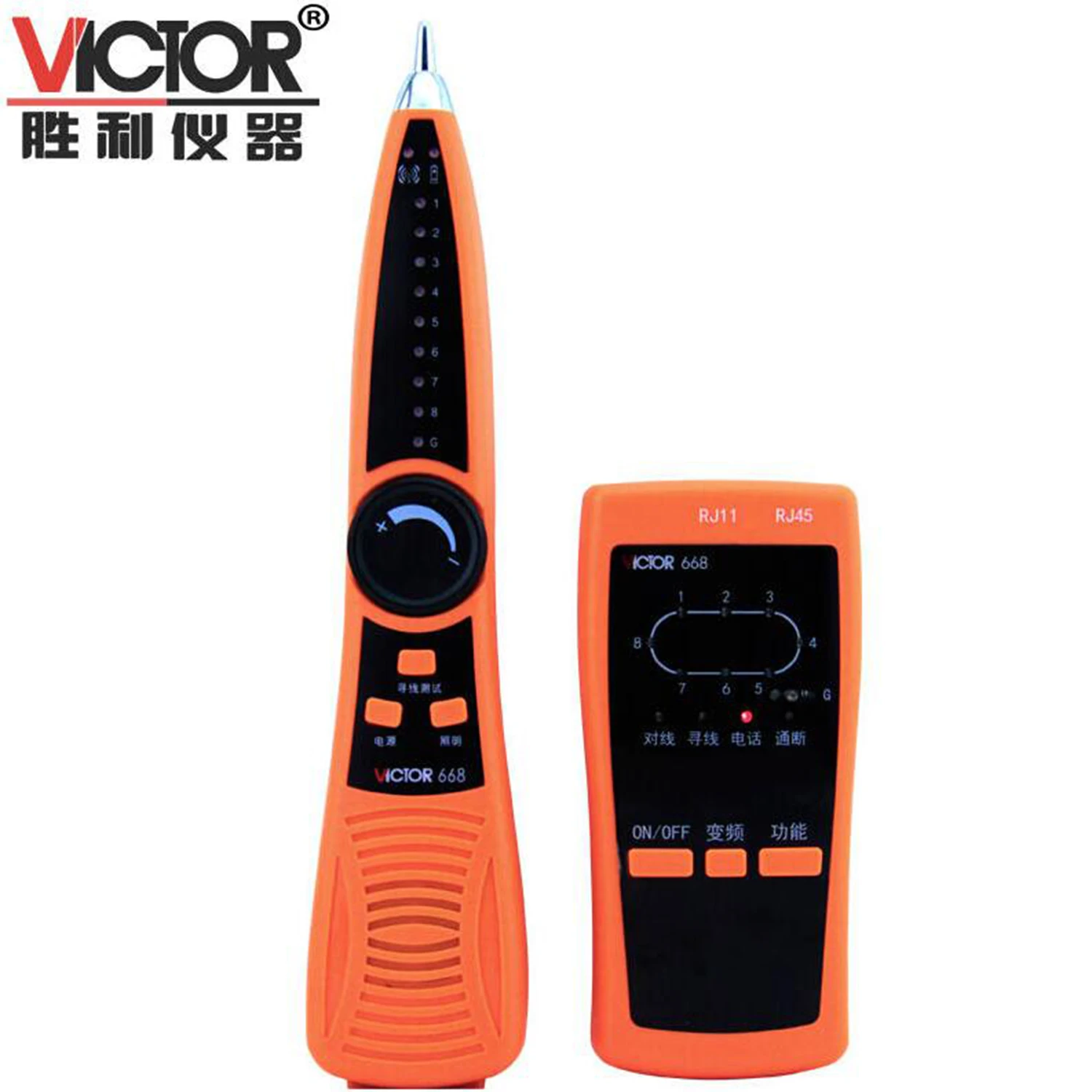 

Измерительный инструмент для сети охоты VICTOR 668 VC668, тестер для предотвращения помех и патрулирования.