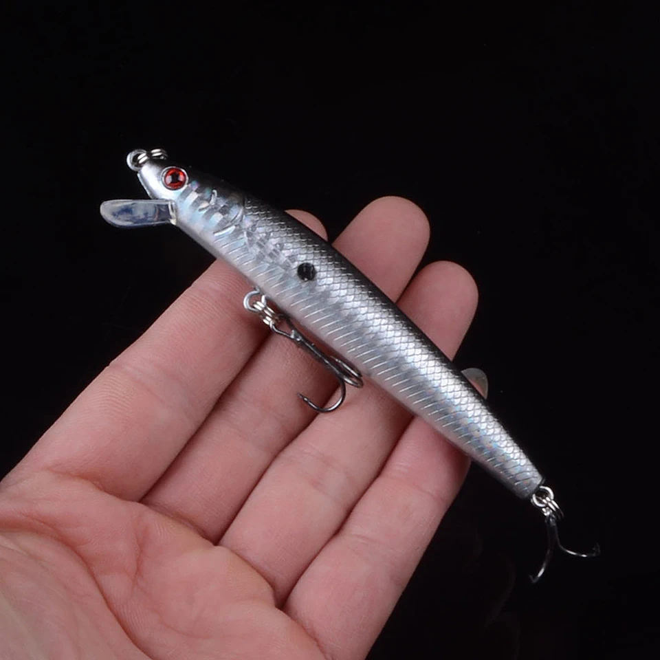 New Arrived 9.5cm 8g Hard Minnow Fishing Lure Topwater Floating Wobblers Crankbait Bass Artificial Baits Pike Carp Lures Peche