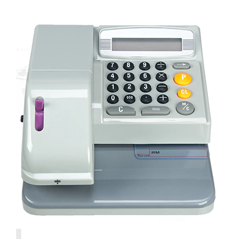 

DY-320 Check Machine Small English Electric Bank Counter Standard Check Printer Hong Kong Dollar Euro Pound Sterling Printer