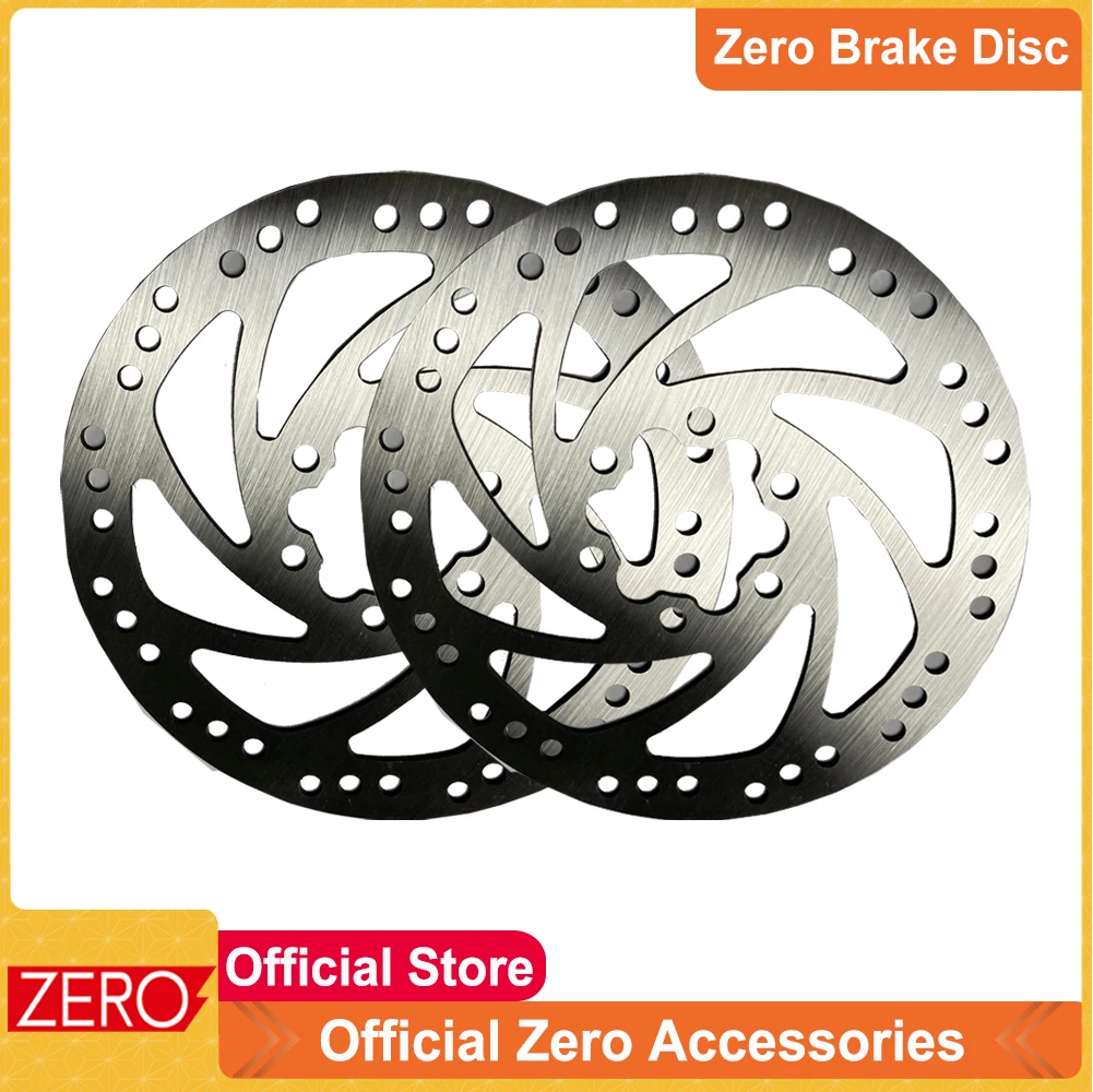 Original Zero Accessories Official Zero E-scooter Brake Disc Part 120mm 140mm 160mm for Zero 8X Zero9 Zero10 Zero10X Zero11X