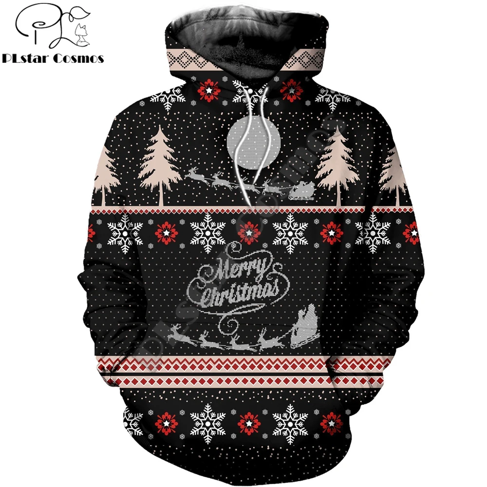 

Merry Christmas 3D All Over Printed Men Autumn Hoodie Unisex Casual zipper hoodies Streetwear Jacket Tracksuits DK298