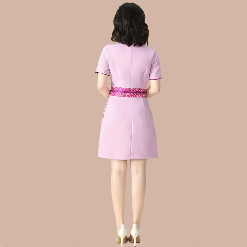 Uniforme de masaje tailandés para salón de belleza, ropa de Spa, nuevo, de alta calidad