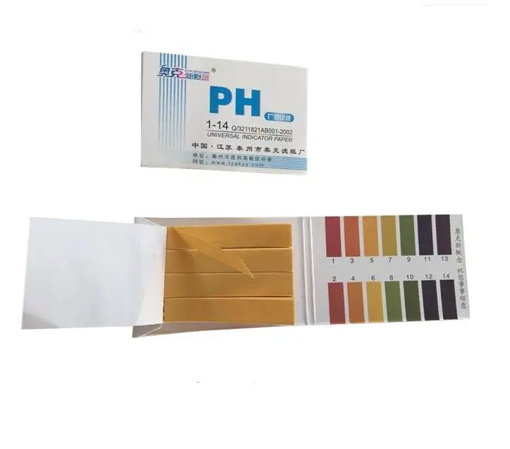 2000pcs 80 Strips/pcs Full PH Meter PH Controller 1-14st Indicator Litmus Paper Water Soil Kit pH test strips SN3849