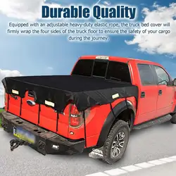 Waterproof Truck Tail Cover Universal Windproof Dustproof Awning Bed Cloth Cover Outdoor Car Pickup Canvas Canopy Accessories