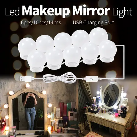 12V LED Makeup Mirror Light Bulb Kit CanLing