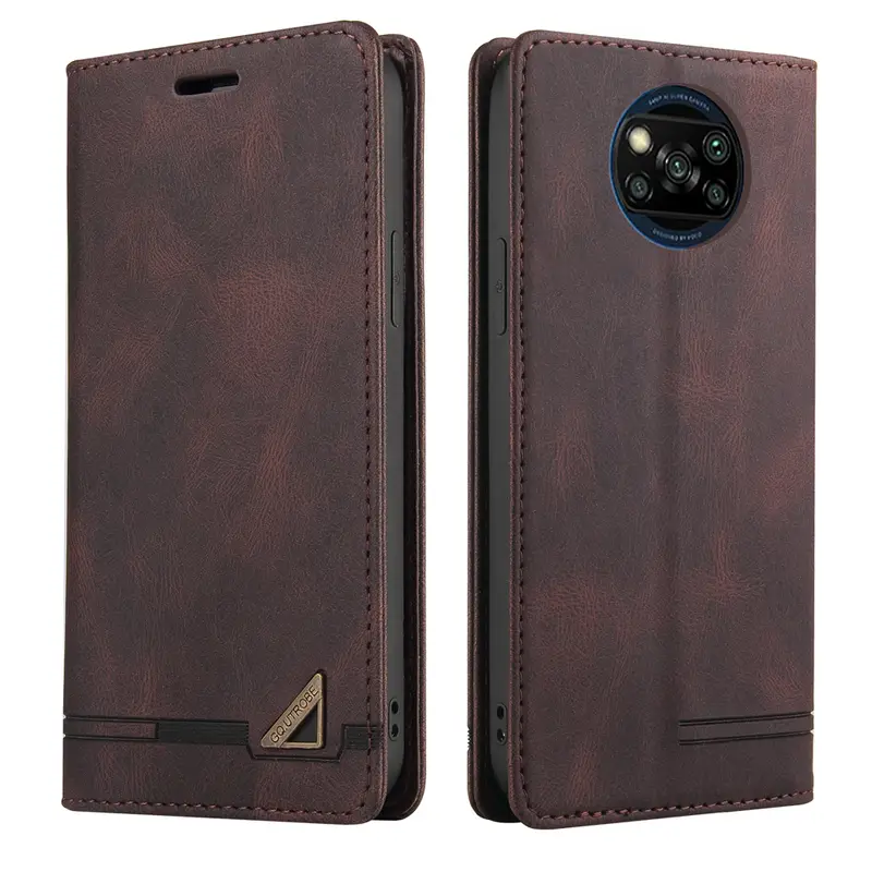 Poco X3 NFC Luxury Case Leather Wallet RFID Block 360 Protect for Xiaomi Poco X3 Pro Case POCO X 3 GT 5G X3Pro Flip Cards Cover - Image 3
