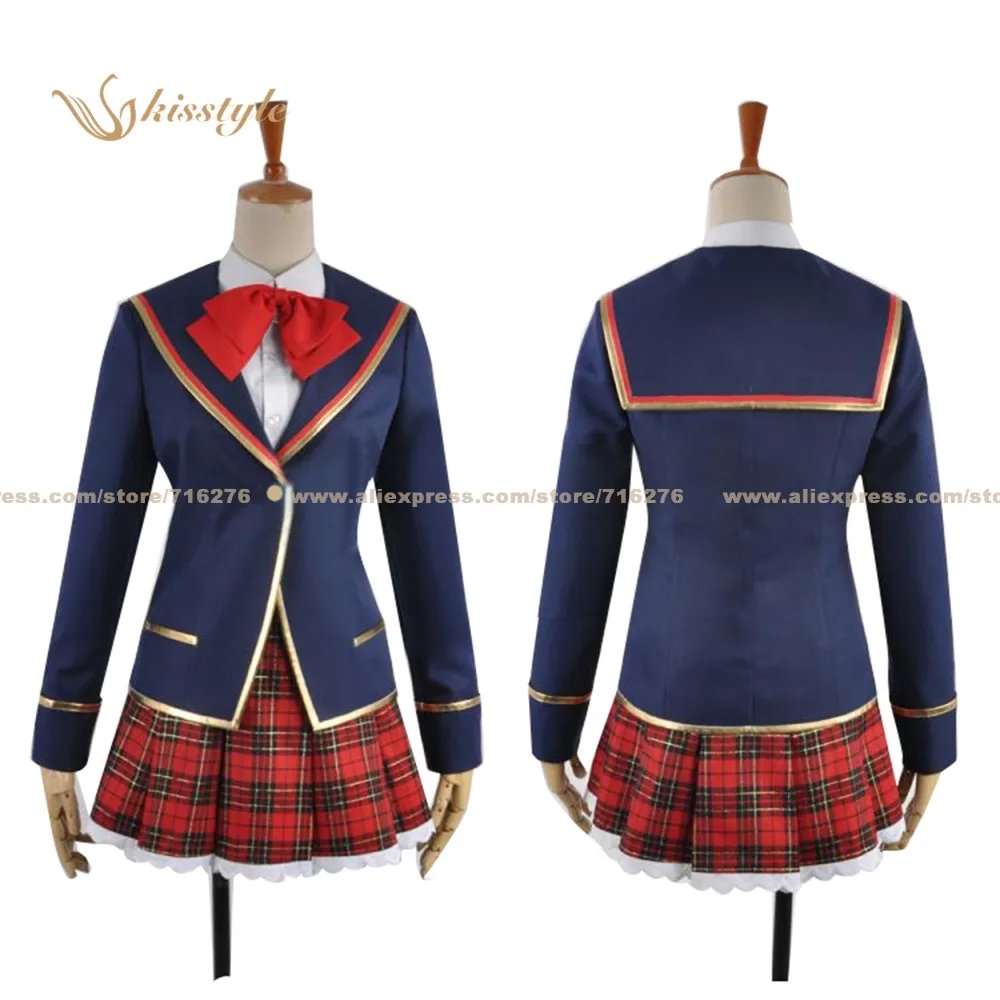 Kisstyle Fashion Girl Friend Beta Fumio Murakami Uniform COS Clothing Cosplay Costume,Customized Accepted