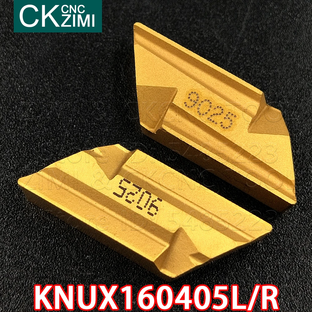 KNUX160405R BP9025 KNUX160405L BP9025超硬インサート金属インサート旋削コピー切削工具knux 1604 cnc金属旋盤ツール